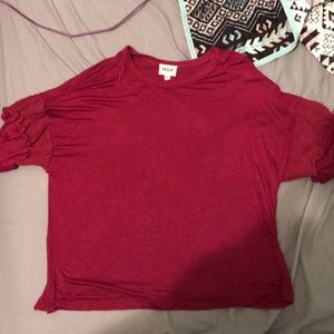Cropped shirt
